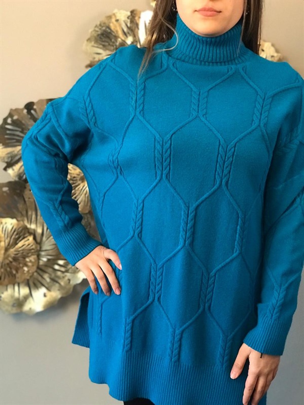 Boğazlı Tunik -