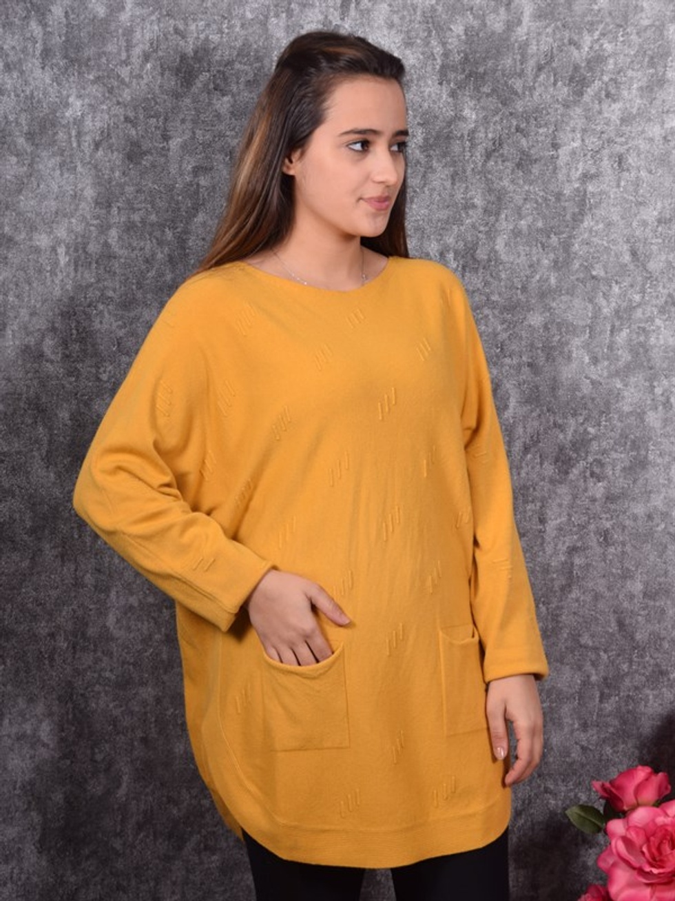 Cep Detay Tunik -