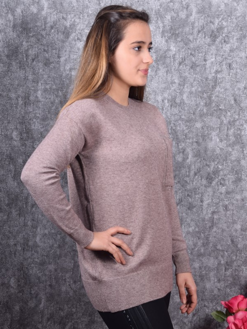 Cep Detay Trikko -