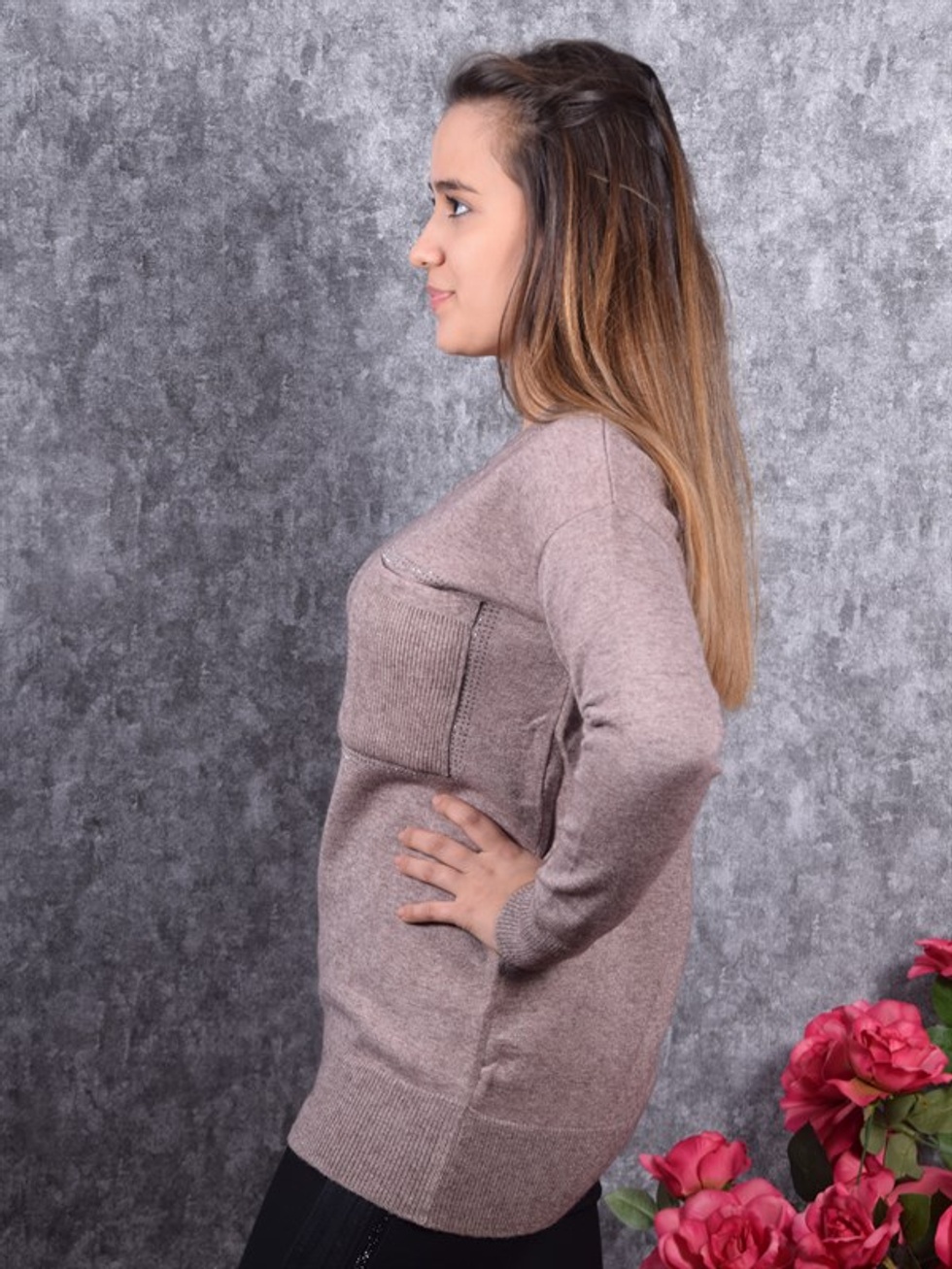 Cep Detay Trikko -