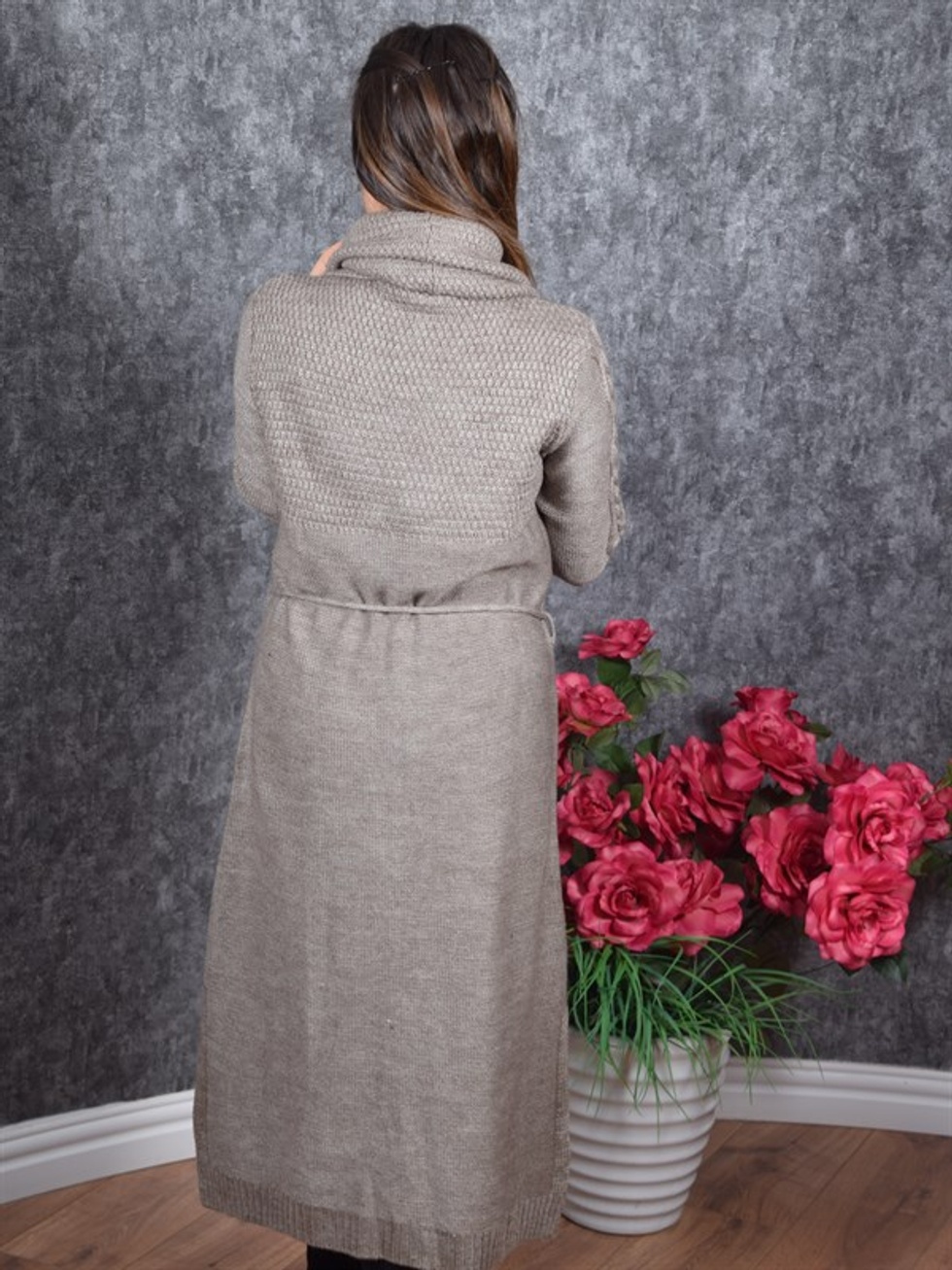 Kemerli Elbise -