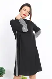 Women Kadın Kolu Pul Payet İşlemeli Tunik