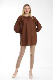 Women Kadın Wrinkled Kumaş Bluz