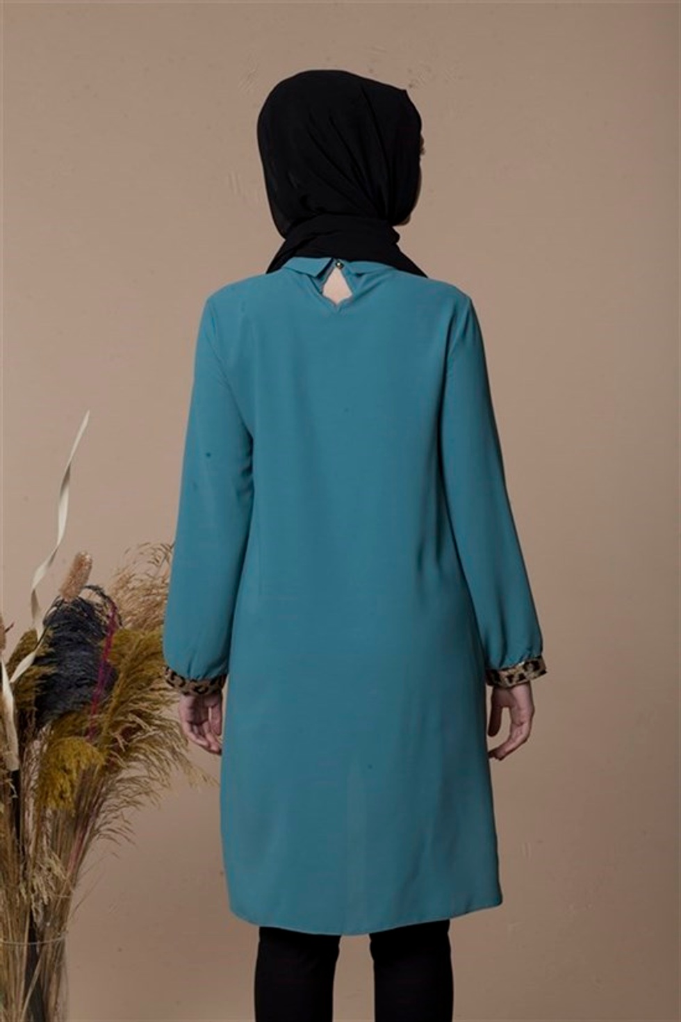 Women Kadın Leopar Desen Tunik ÇAĞLA
