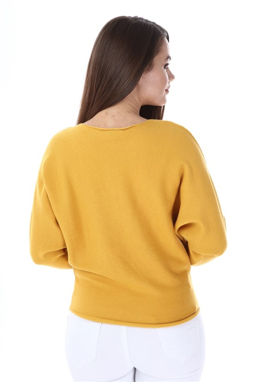 Women Kadın Önü Baskı Detay Triko