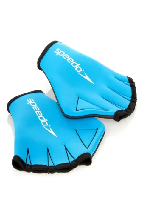 Tek Renk Aqua Glove Au Blue Yüzme Ördek Eldiveni Sp8069190309