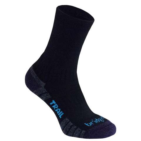 Siyah Wool Fusion Trail Outdoor Kadın Çorap BRD610652 016
