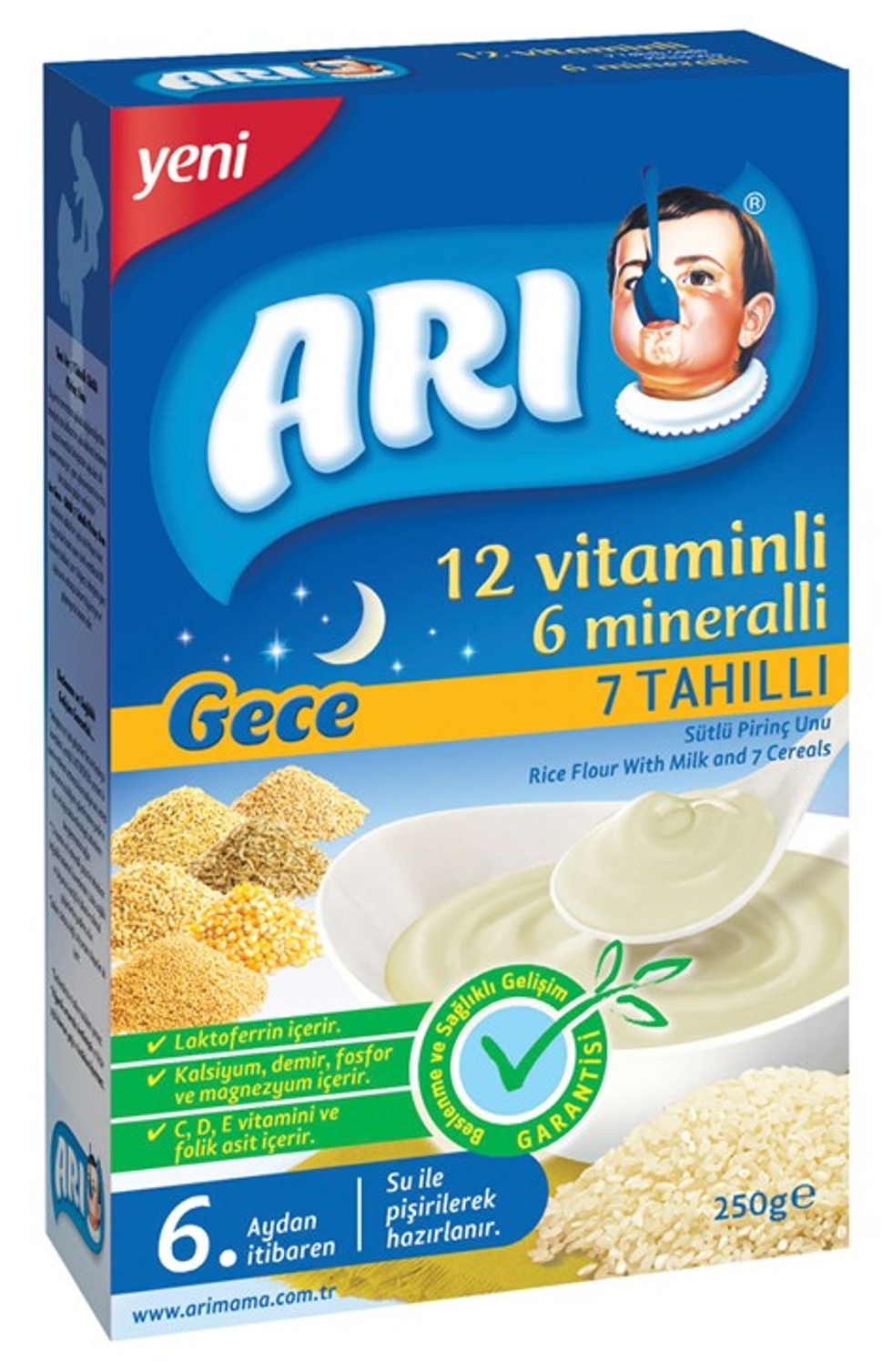 7 Tahıllı Gece 250 gr