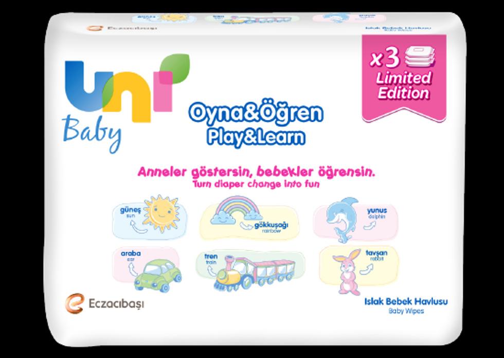 Oyna Öğren Bebek Islak Mendili 156 Yaprak