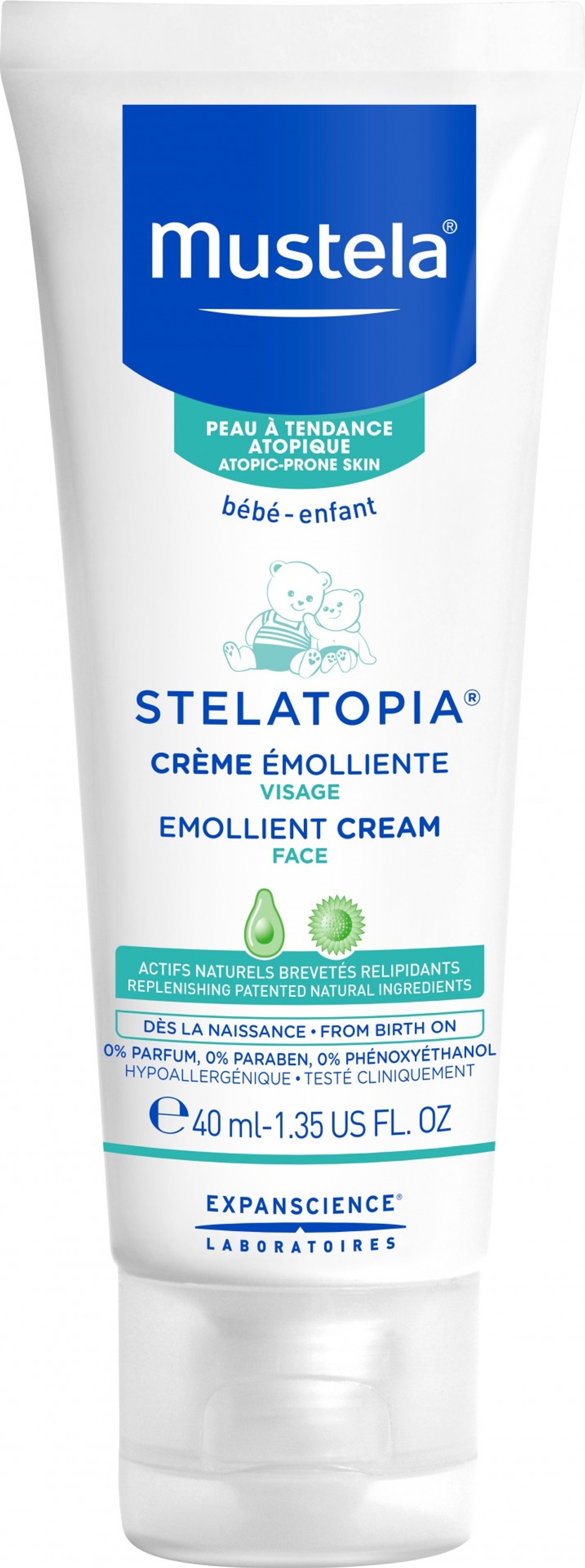 Stelatopia Emolyent Yüz Kremi 40 ml