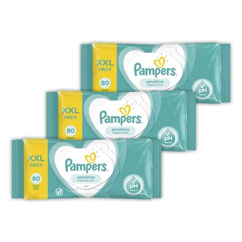 Pampers Baby Sensitive Islak Havlu 3x80 Yaprak