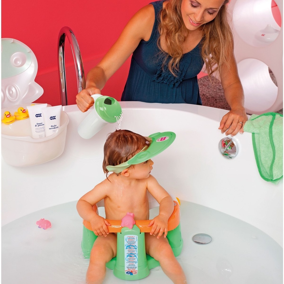 Crab Banyo Oturağı & Splash Bebek Duşu / Gri