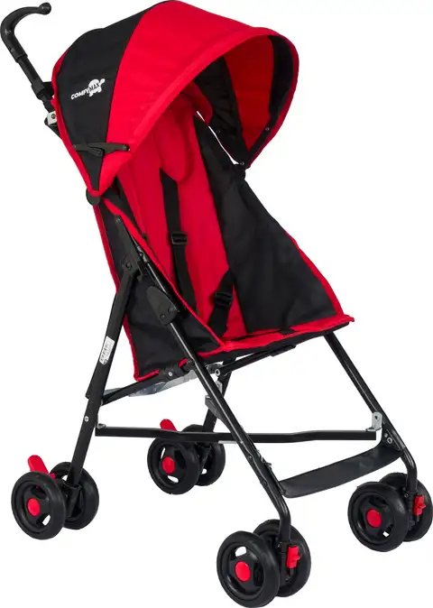 Comfort II Baston Bebek Arabası - Kırmızı