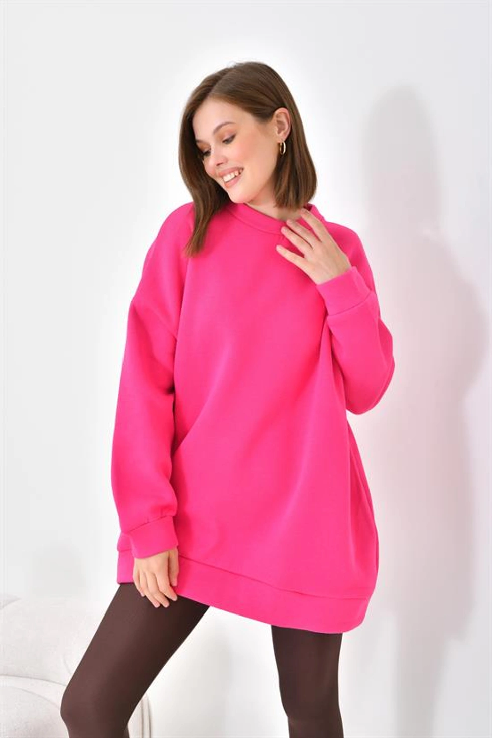 Ftz Women Kadın 3 İp Şardonlu Sweatshirt