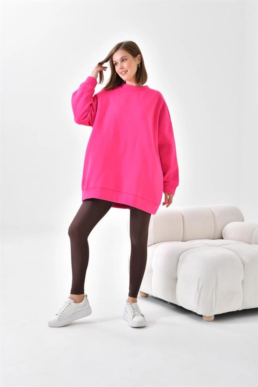 Ftz Women Kadın 3 İp Şardonlu Sweatshirt