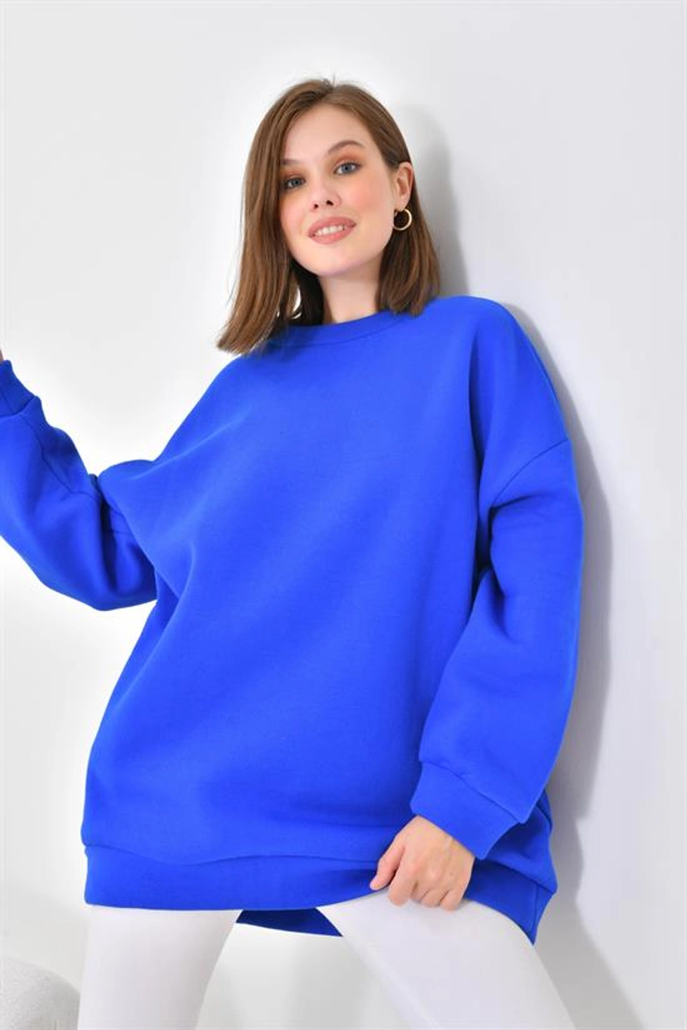 Ftz Women Kadın 3 İp Şardonlu Sweatshirt