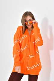 Ftz Women Kadın Barbie Hırka Orange