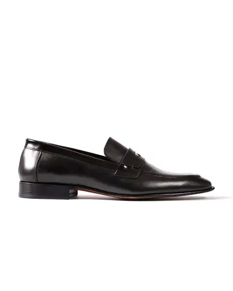 Siyah Beyoğlu Hakiki Deri Klasik Erkek Ayakkabı