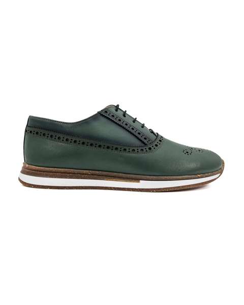 Yeşil Presto Hakiki Deri Günlük Erkek Ayakkabı