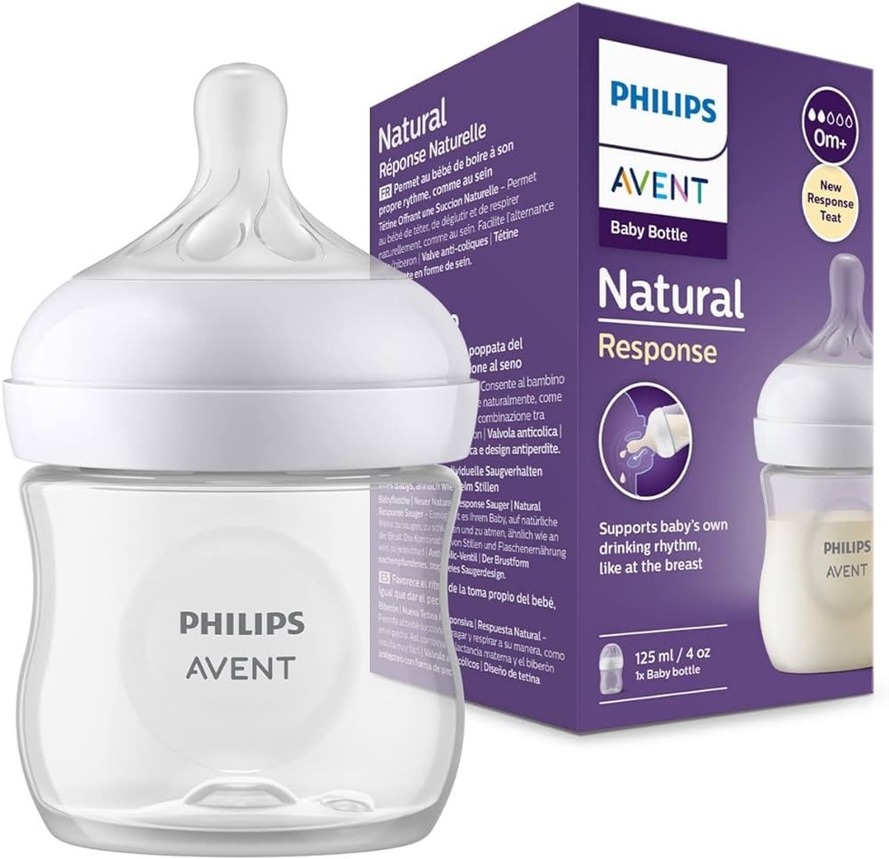 Philips Natural Response PP Biberon 0 Ay+125ml SCY900/01