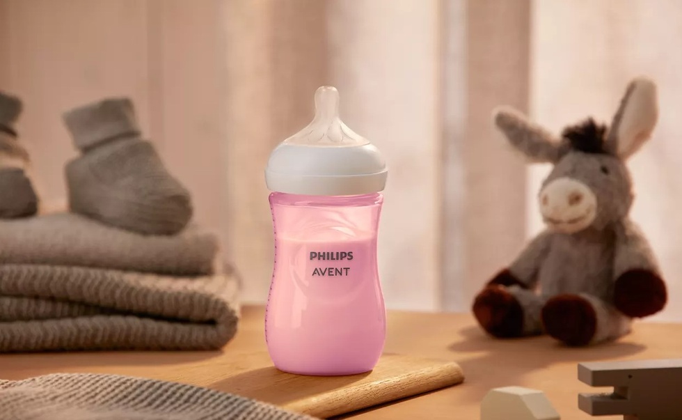 Philips Natural Response PP Pembe Biberon 1+ Ay 260 ml SCY903/11