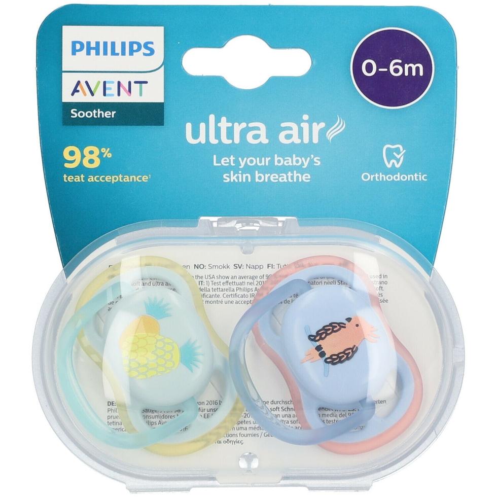 Philips Ultra Air Emzik 0-6 Ay 2li Kız SCF085/12