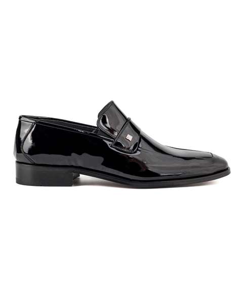 Siyah Legato Rugan Hakiki Deri Klasik Erkek Ayakkabı