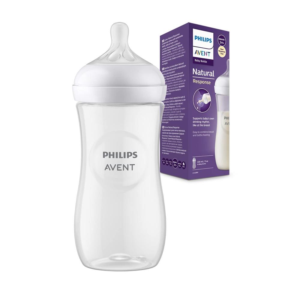 Philips Natural Response PP Biberon 3 Ay+ 330ml SCY906/01