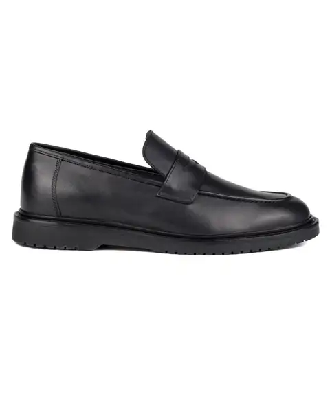 Siyah Barok-Pt Hakiki Deri Günlük Klasik Erkek Ayakkabı
