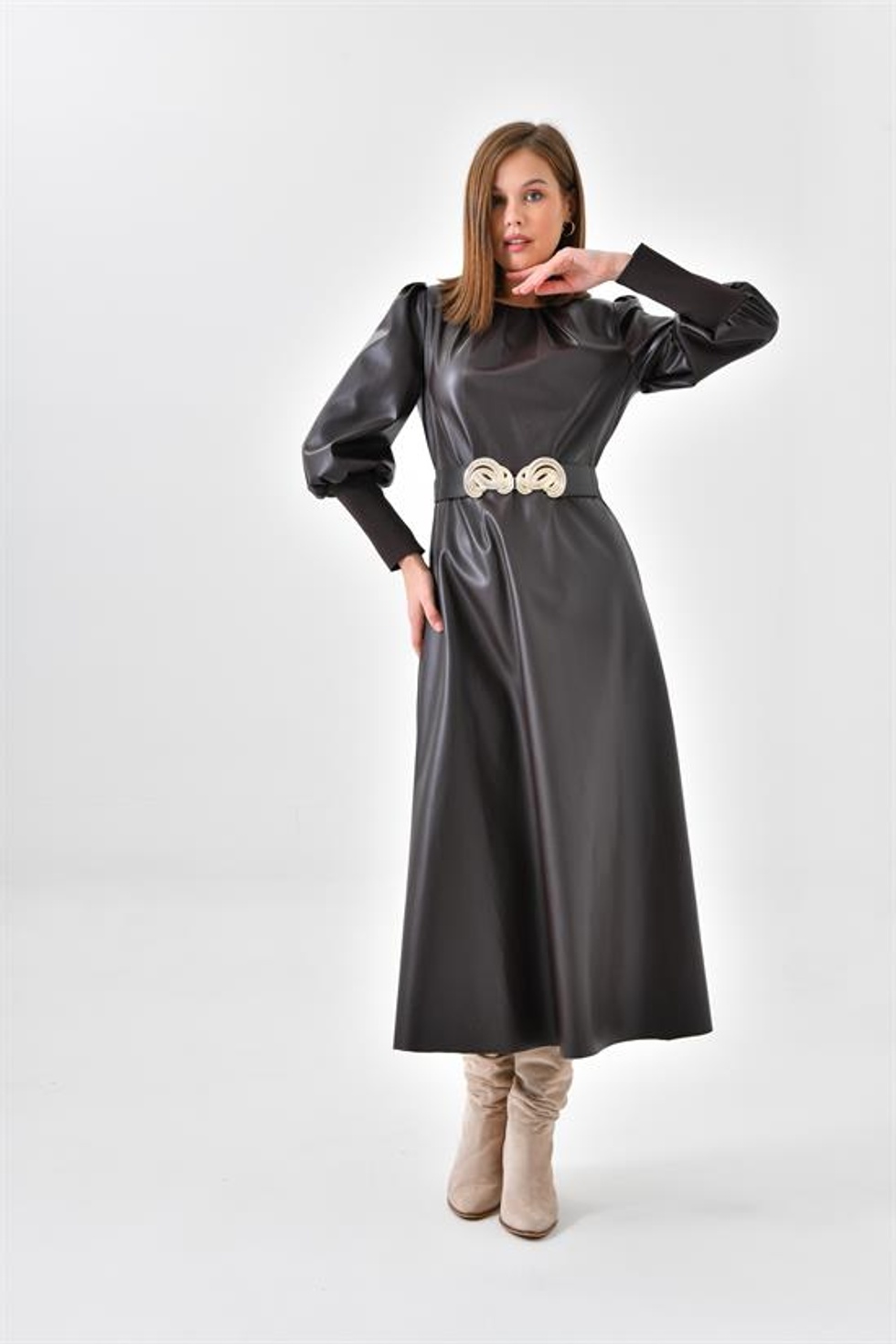 Ftz Women KadınDeri Elbise 30641