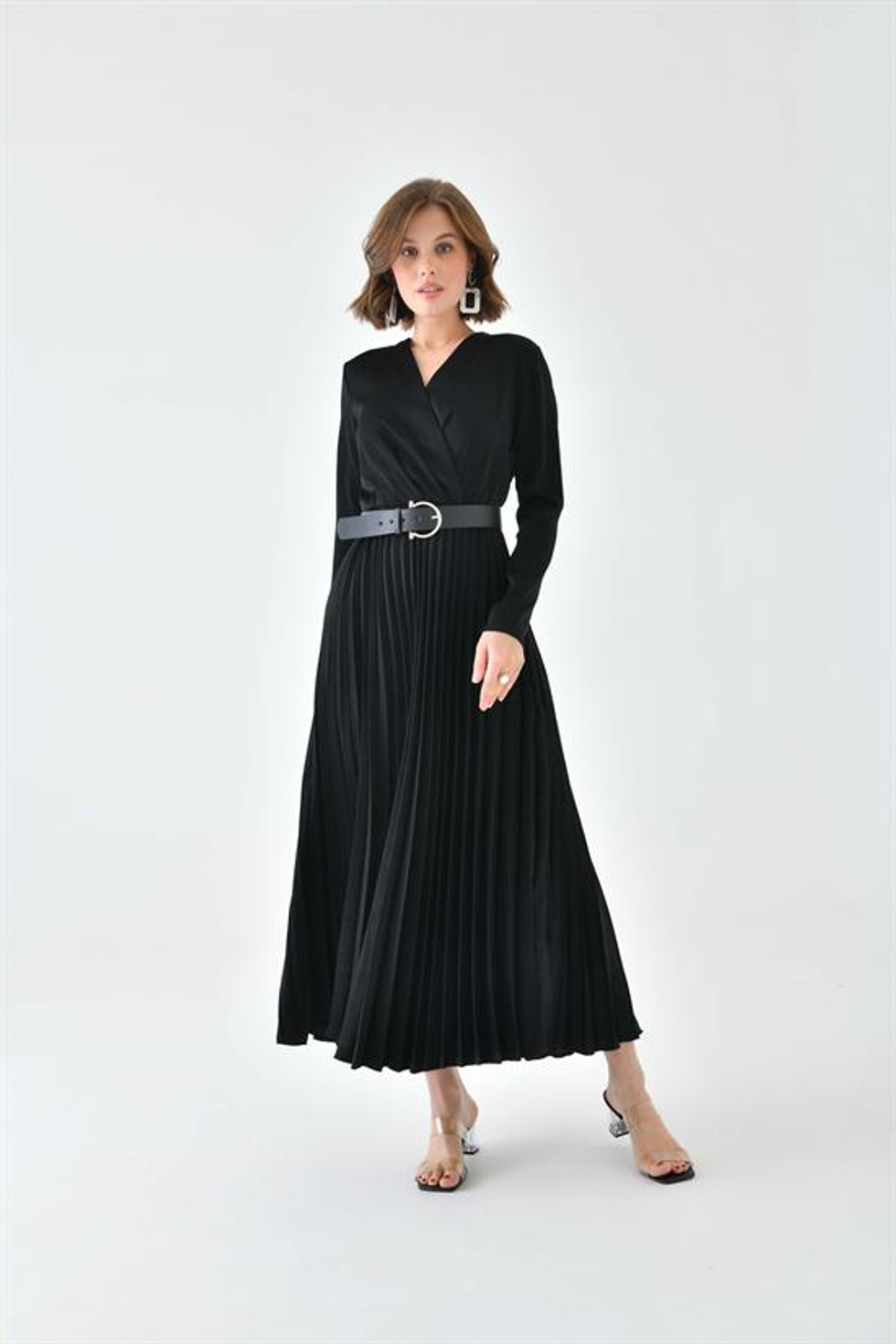 Ftz Women Kadın Pliseli Elbise 30726