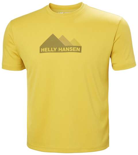 Sarı Helly HansenTECH GRAPHIC Erkek T-SHIRT HHA.63088 HHA.348