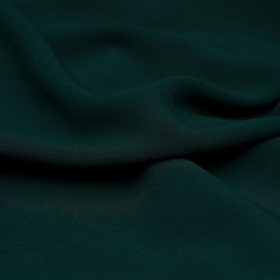 Zara Krep Kumaş Yeşil 2082