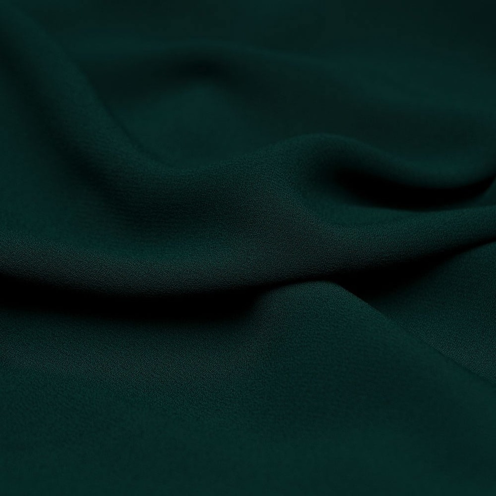 Zara Krep Kumaş Yeşil 2082