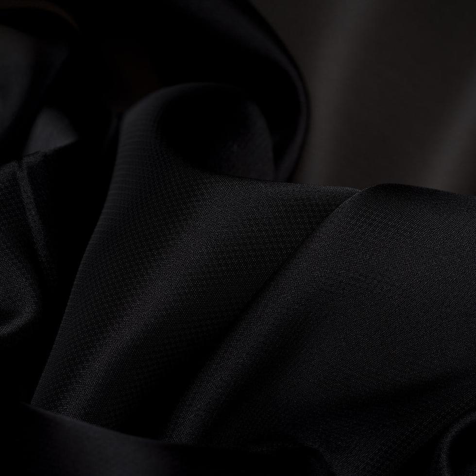 Gazar Organze Kumaş Siyah 11