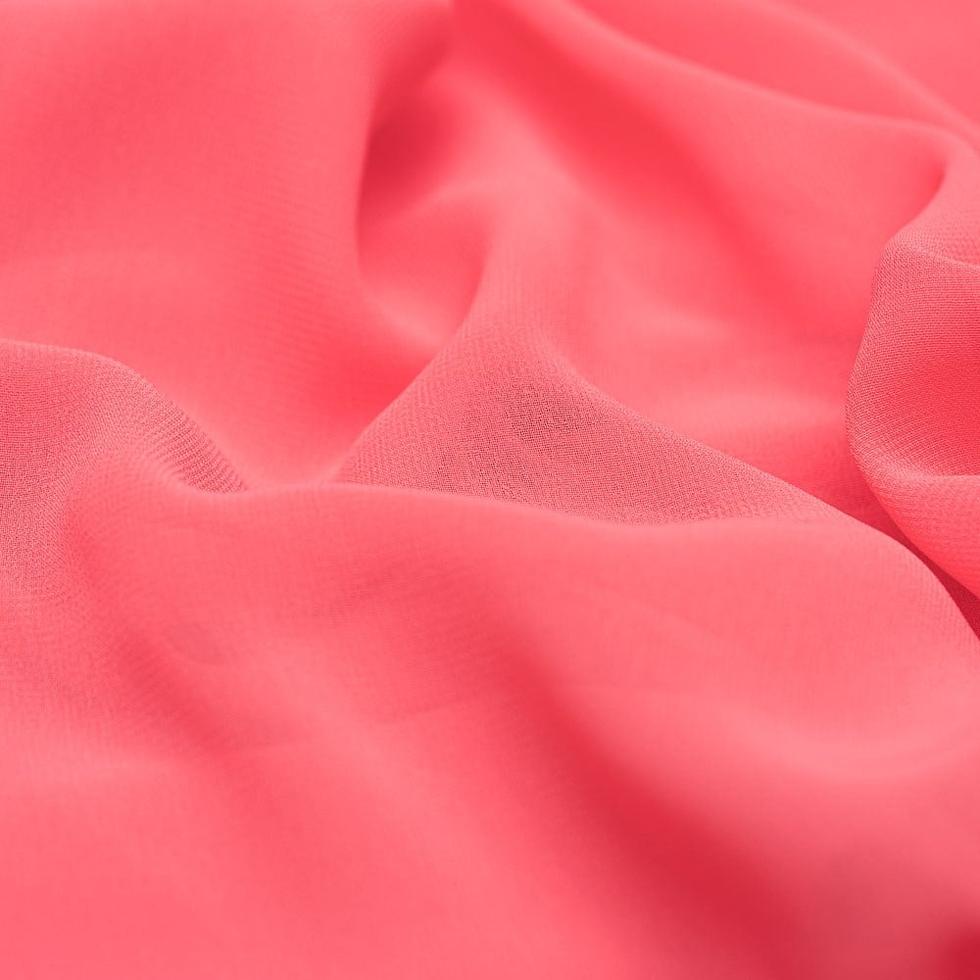 Multi Şifon Kumaş Mercan 2109