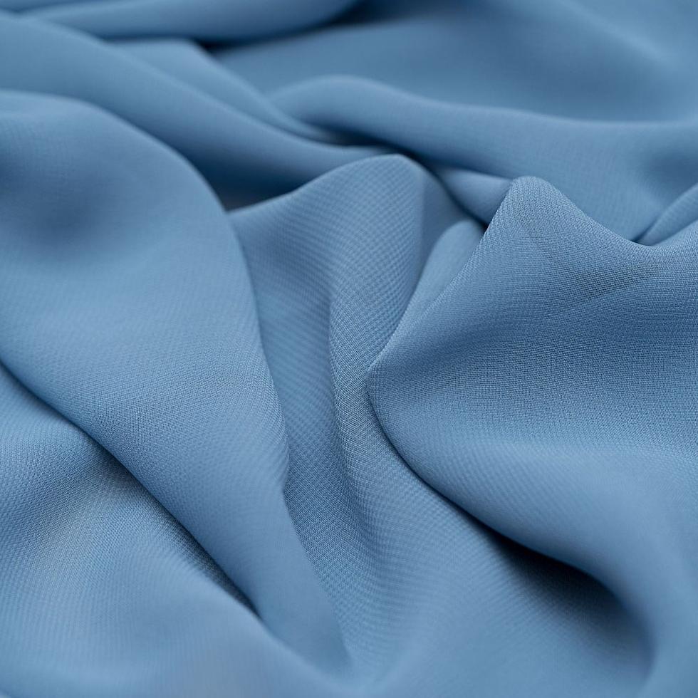 Multi Şifon Kumaş İndigo Blue 2119