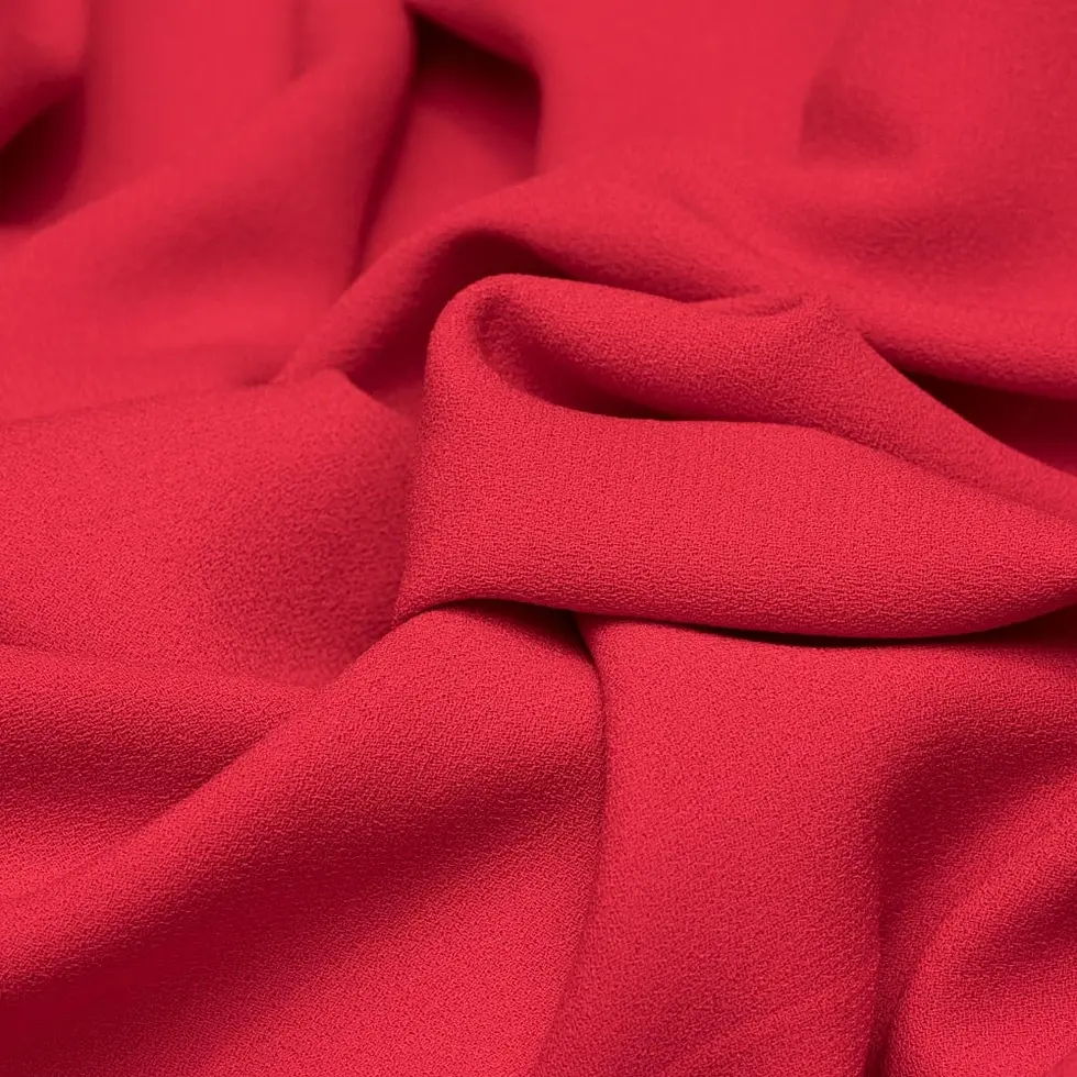 Braga Krep Kumaş Kırmızı 832