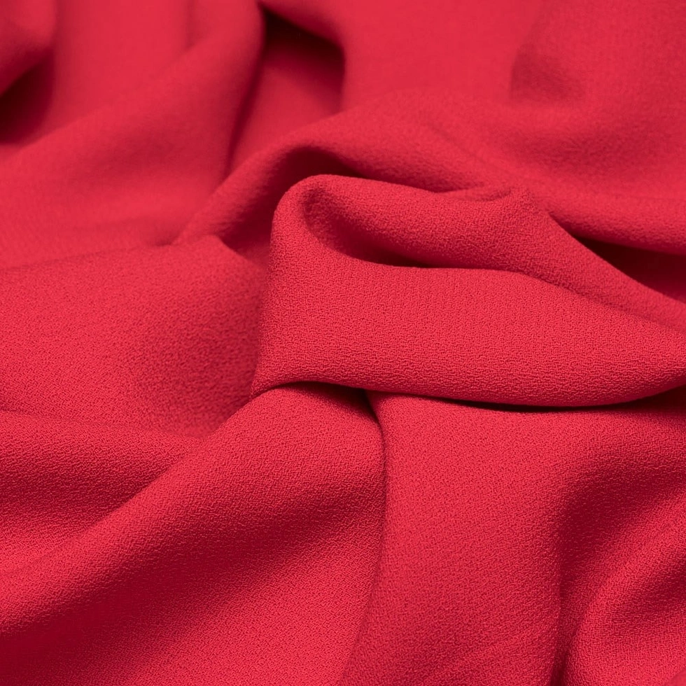 Braga Krep Kumaş Kırmızı 832