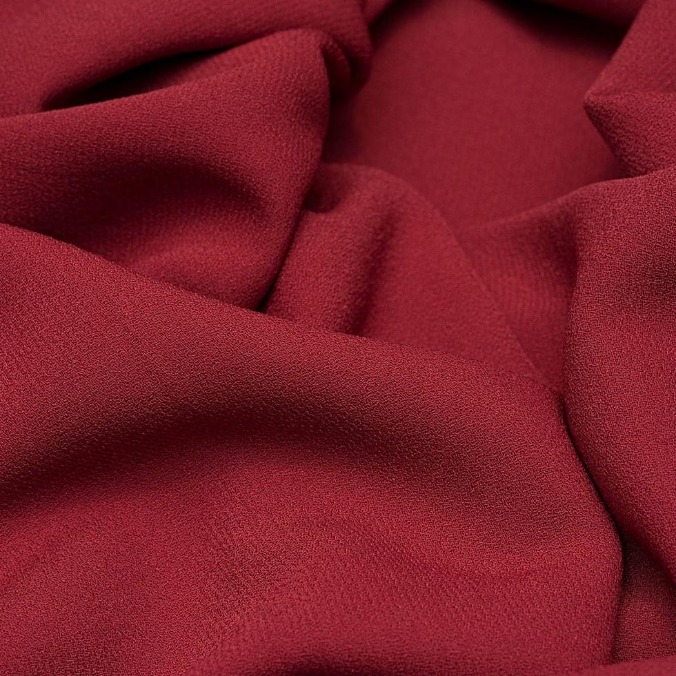 Braga Krep Kumaş Bordo 834