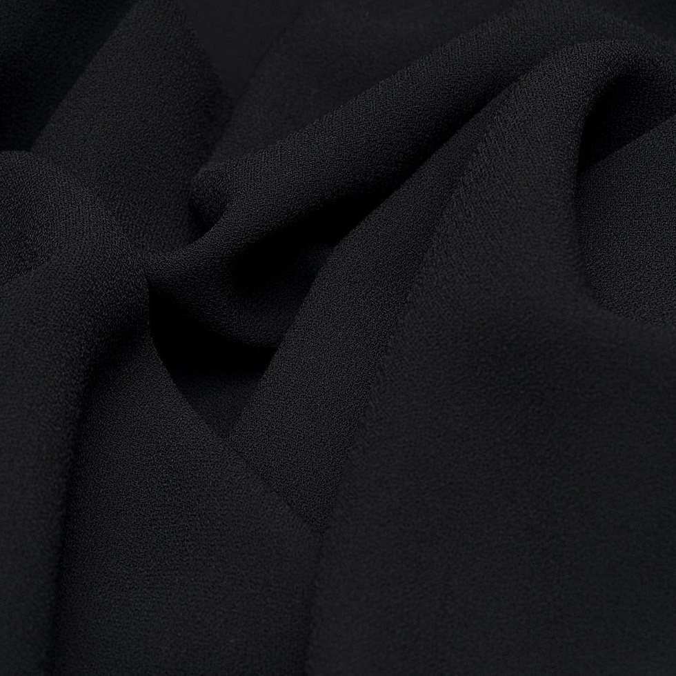 Braga Krep Kumaş Siyah 844