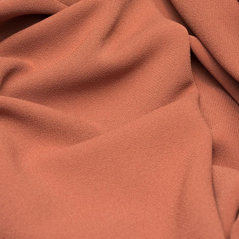 Braga Krep Kumaş Tütün 946