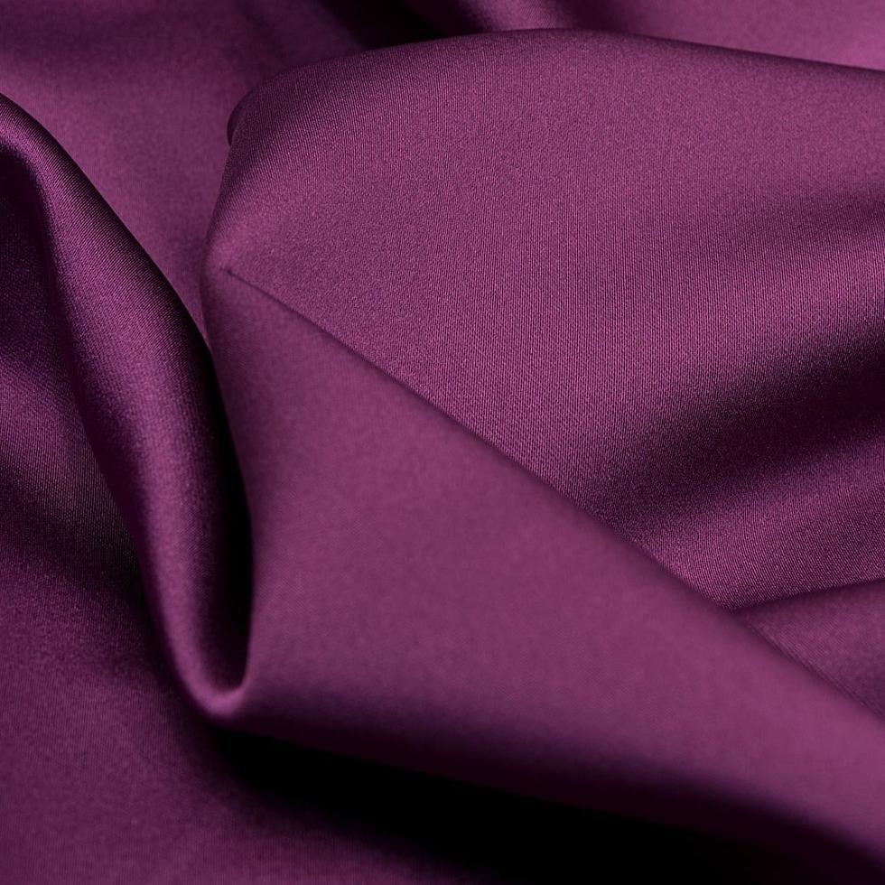 Asetat Bosna Saten Kumaş Mor 1838