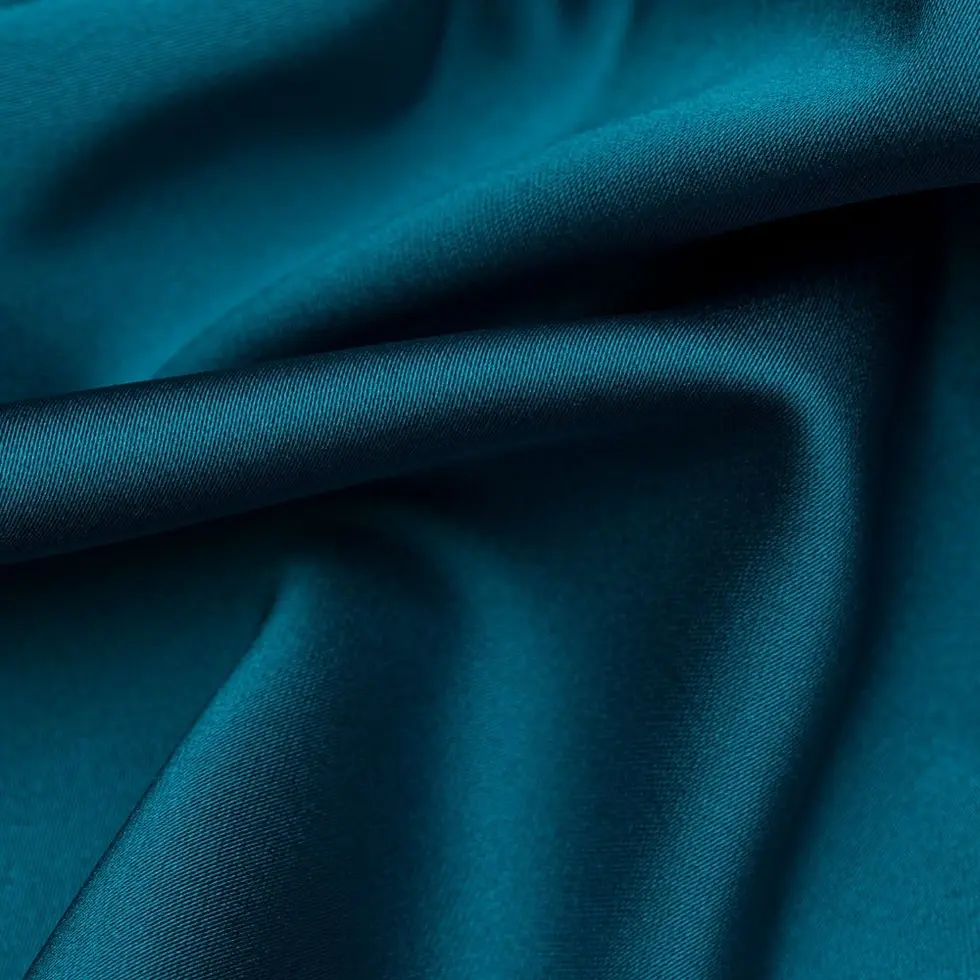 Asetat Bosna Saten Kumaş Petrol 3957