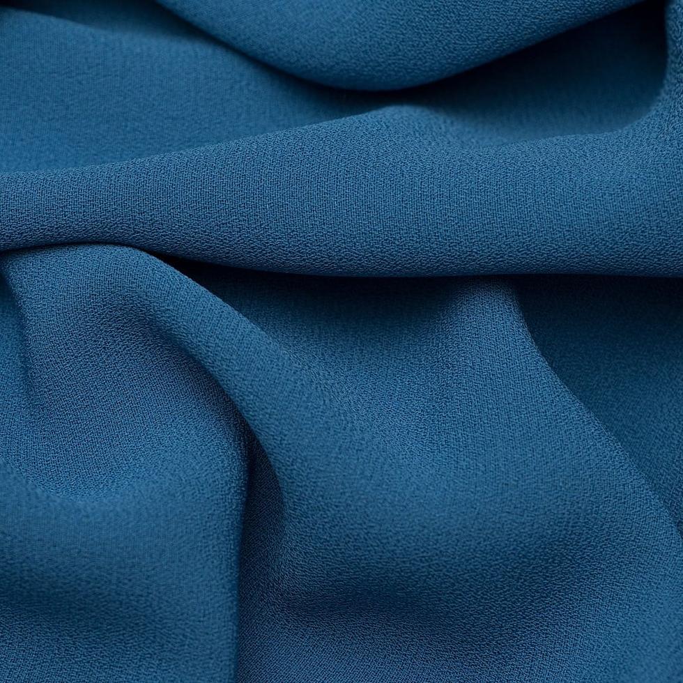 Zara Krep Kumaş Yeni indigo 2100