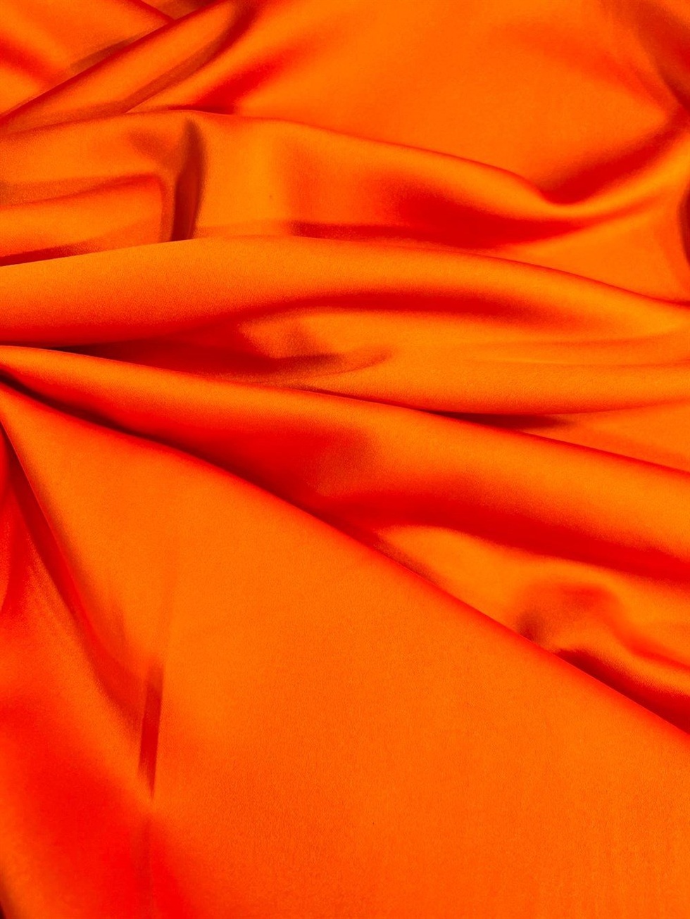 Asetat Bosna Saten Kumaş Oranj 769