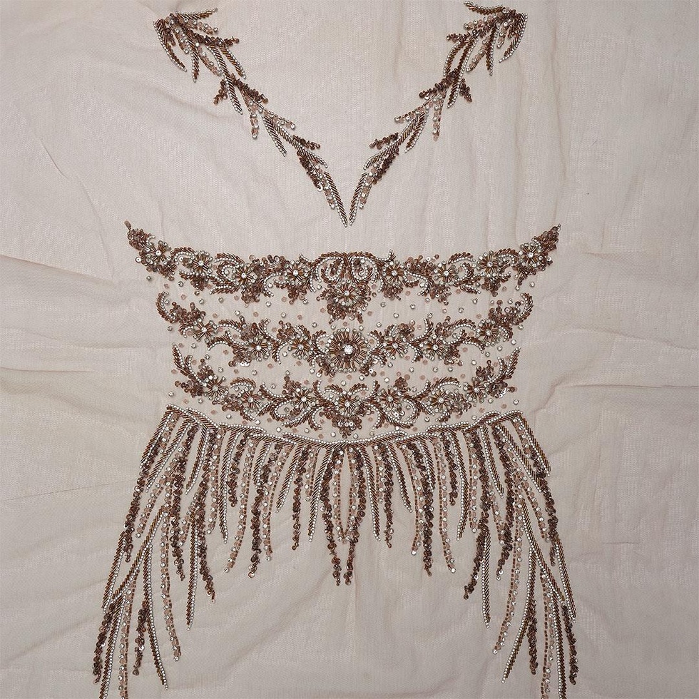 Büstiyer Hint İşleme Kumaş 700996