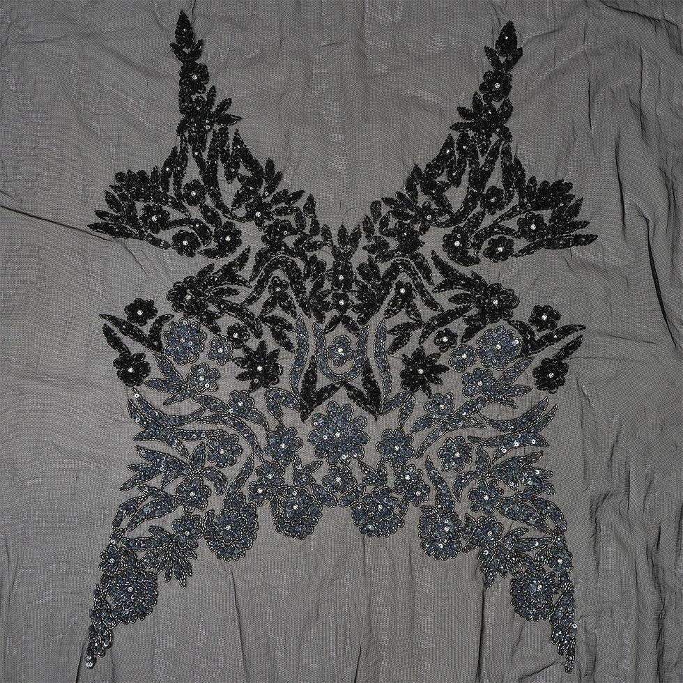 Büstiyer Hint İşleme Kumaş 700993