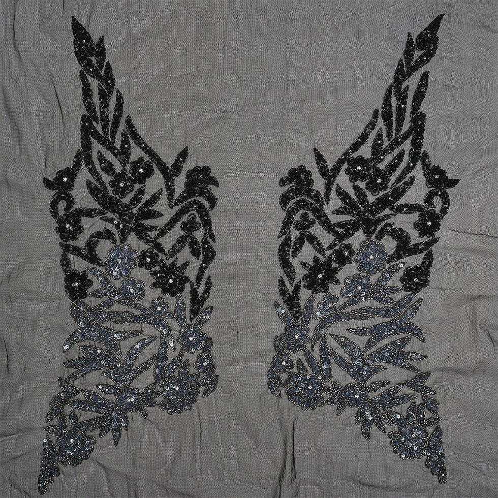Büstiyer Hint İşleme Kumaş 700993