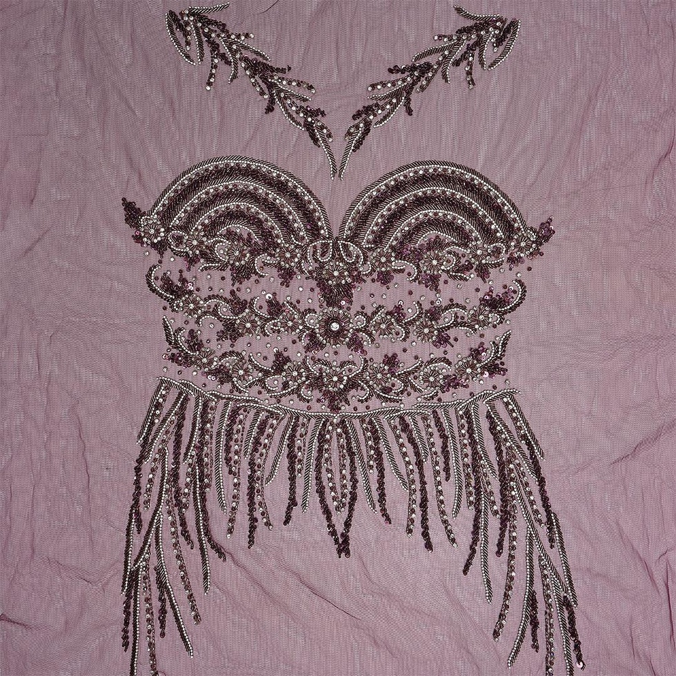 Büstiyer Hint İşleme Kumaş 700996-4